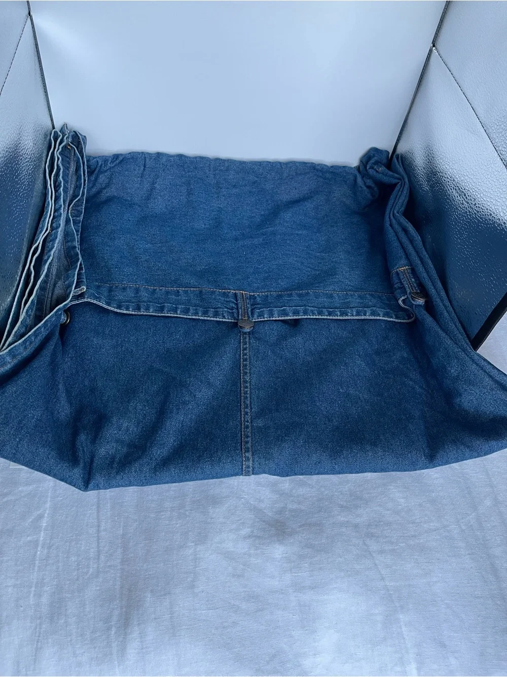 Croscill Blue Denim Curtain Panels